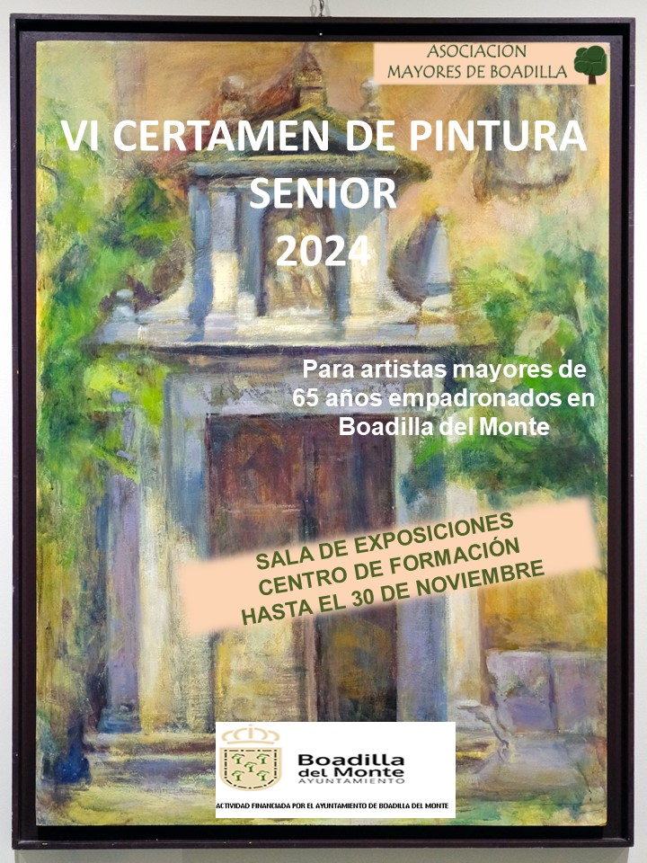 EXPOSICI�N DE PINTURA SENIOR 2024  (5 AL 30 NOV)